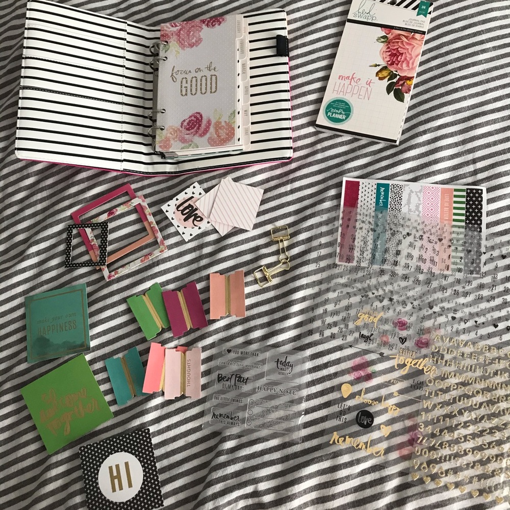 Heidi Swapp Planner and accessories